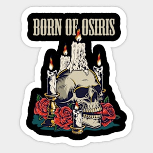 BORN OF OSIRIS VTG Sticker